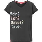 Derbe T-Shirt MoinTachServus Women black - Größe S