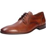 Braune Business Lloyd Manon Derby Schuhe mit Schnürsenkel in Schmalweite aus Leder für Herren Größe 44 