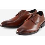 Braune Business Joop! Runde Derby Schuhe mit Schnürsenkel aus Leder für Herren 