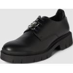 Schwarze Business HUGO BOSS BOSS Black Derby Schuhe aus Leder für Herren Größe 41 