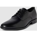 Schwarze Business HUGO BOSS BOSS Derby Schuhe aus Leder für Herren Größe 44 