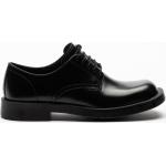 Schwarze Business Camper CAMPERLAB Derby Schuhe mit Schnürsenkel aus Leder für Damen Größe 39 mit Absatzhöhe bis 3cm 