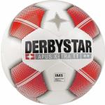 Derbystar Fußball Apus X-Tra TT Ballpaket (10 Bälle+Ballnetz) rot/weiß