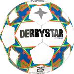 "Derbystar Fußball Atmos light AG v23 10er Ballpaket inkl. Ballnetz Orange/Blau 4"