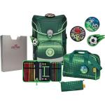 Grüne DerDieDas ErgoFlex Soccer Schulranzen Sets gepolstert zum Schulanfang 