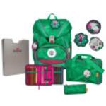 Grüne Paisley DerDieDas ErgoFlex Schulranzen Sets 5-teilig zum Schulanfang 