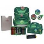 Grüne DerDieDas ErgoFlex Soccer Schulranzen Sets 5-teilig zum Schulanfang 