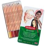DERWENT Academy Watercolour Pencils Skintones in Dose, sechseckig, 12 Farben