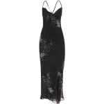 Schwarze Elegante Maxi Lange Abendkleider für Damen Größe XL 