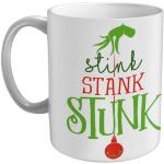 DesFoli Tasse »Stink Stank Stunk Grinch T3410«, Keramik, weiß