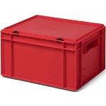 Rote Moderne Aufbewahrungsboxen mit Deckel 