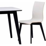 Weiße Moderne Topdesign Holzstühle Lackierte aus Massivholz Breite 0-50cm, Höhe 50-100cm, Tiefe 0-50cm 2-teilig 