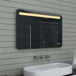 Design LED beleuchtet Badezimmer Bad Wand hängend spiegel Touch dimmbar 100 x 65