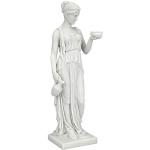 Reduzierte Weiße 29 cm Design Toscano Gartenfiguren & Gartenskulpturen aus Stein 