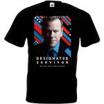 Designated Survivor v4 Kiefer Sutherland T-Shirt Black