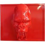 Rote Moderne King Kong Skulpturen & Dekofiguren aus Kunststoff 