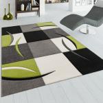 Schwarze Karo Moderne Paco Home Design-Teppiche aus Polypropylen 120x170 