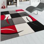 Schwarze Karo Moderne Paco Home Design-Teppiche aus Polypropylen 200x290 