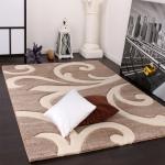 Reduzierte Cremefarbene Paco Home Design-Teppiche aus Textil 
