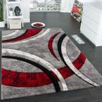 Reduzierte Schwarze Gestreifte Paco Home Design-Teppiche aus Textil 