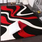 Reduzierte Schwarze Paco Home Design-Teppiche aus Textil 