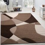Cremefarbene Moderne Paco Home Design-Teppiche aus Polypropylen 80x150 