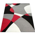 Reduzierte Anthrazitfarbene Paco Home Design-Teppiche aus Textil 
