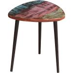 Bunte Shabby Chic Möbel Exclusive Beistelltische Holz lackiert aus Massivholz Breite 0-50cm, Höhe 0-50cm, Tiefe 0-50cm 