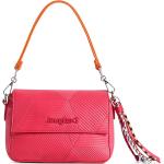 Fuchsiafarbene Desigual Mini Handtaschen aus Kunstfaser für Damen mini 