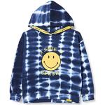 Blaue Desigual Emoji Smiley Kinderhoodies & Kapuzenpullover für Kinder aus Frottee für Jungen 