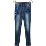 Blaue Desigual Slim Fit Jeans für Damen Weite 24, Länge 30 