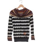 Reduzierte Schwarze Desigual Angora-Pullover aus Wolle für Damen Größe S 