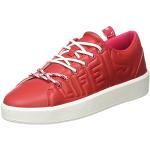 Reduzierte Rote Desigual Low Sneaker mit Schnürsenkel für Damen Größe 39 