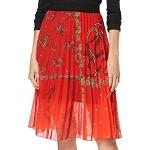 Desigual Damen Skirt Andrea Rock, Rot (Rojo Clavel