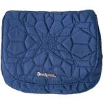 Blaue Desigual Damenschultertaschen & Damenshoulderbags mit Reißverschluss mit Innentaschen klein 