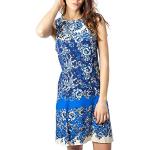 Desigual Damen Vest_Atenas Kleid, Blau (Azul DALI 5054), (Herstellergröße:46)