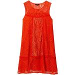 Desigual Damen Vest_Keira Kleid, Rot (Rojo POP 3090), Small (Herstellergröße:S)