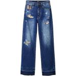 Reduzierte Blaue Loose Fit Desigual Baggy Jeans & Loose Fit Jeans aus Baumwolle für Damen für den für den Herbst 