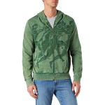 Grüne Desigual Herrensweatshirts Größe M für den für den Herbst 