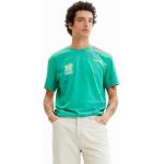 Desigual Men's TS_Francis 4014 Jungle Green Shirt, L