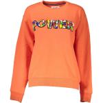 Reduzierte Orange Desigual Damensweatshirts aus Baumwolle Größe XL 