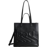 Desigual Psico Logo Merlov Shopping Bag (22WAXP32) black