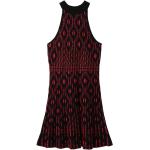 Reduzierte Rote Ärmellose Desigual Damenkleider aus Viskose Größe XL 