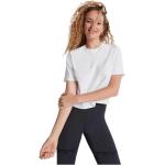 Reduzierte Weiße Desigual T-Shirts aus Baumwolle für Damen Größe S 