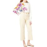 Weiße Desigual Tunika-Blusen für Damen Größe L 