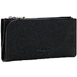 Desigual Women's Mone_Dejavu INES Bi-Fold Wallet, Black