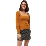 Desires ,Women's ,Gry Squared Neck Pullover, 5835 BUCKTHORN BROWN ,XL