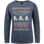 DESIRES Sweatshirt »Christi« Sweatpullover mit Weihnachtsprint, blau