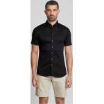 Desoto Business-Hemd mit Button-Down-Kragen (M Black)