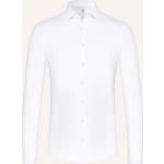 Weiße Desoto Kentkragen Hemden mit Kent-Kragen aus Jersey für Herren 